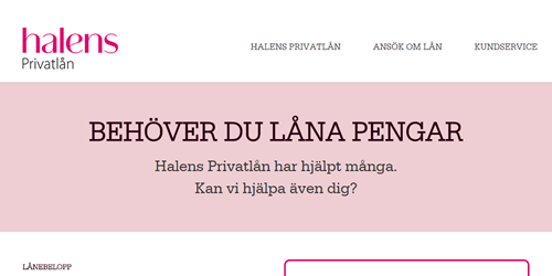 Sparkonton från Haléns
